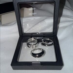 Silver Ring Set in Display Box